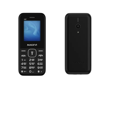 Maxvi C27 Black телефон