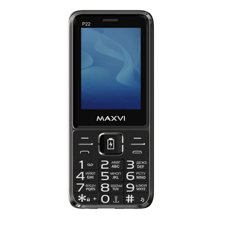 Maxvi P22 Black телефон