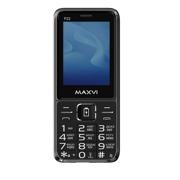 Maxvi P22 Black телефон